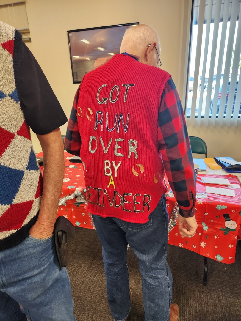 Men\'s Ugly Sweater Contest