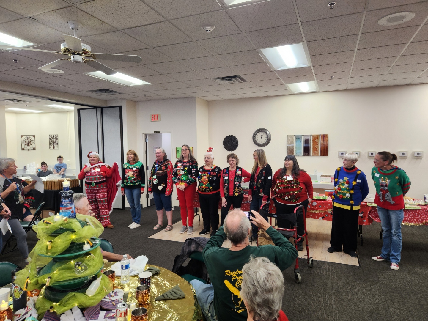 Women\'s Ugly Sweater Contest